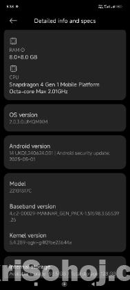 Redmi note 12 5g